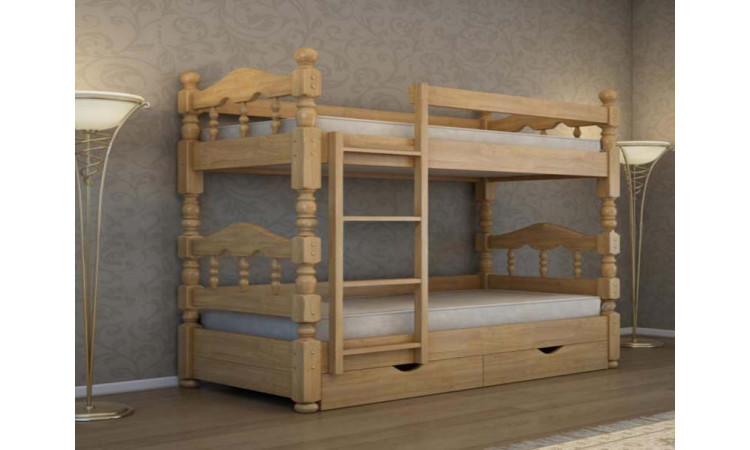 Кровать Точенка 2-х ярусная