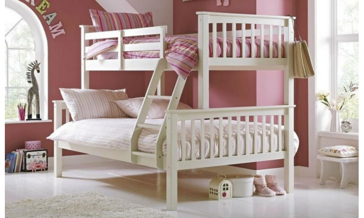 Кровать Ландер 2-х ярусная из массива березы