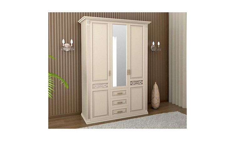 Шкаф Верджиния с резьбой модель 5