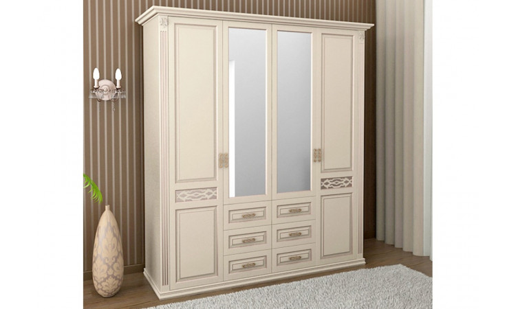 Шкаф Верджиния с резьбой модель 6