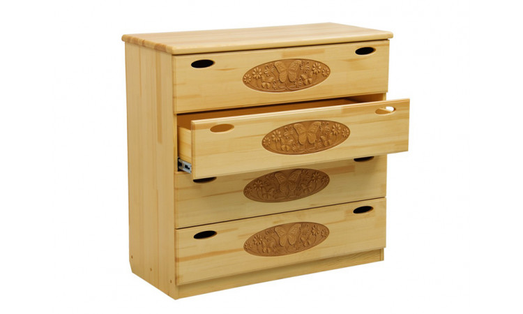 Комод Галатея с резьбой