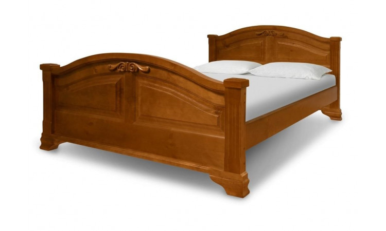 Кровать Европа с резьбой