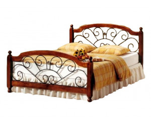 Кровать Прага с ковкой