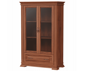 Книжный шкаф Верди 124 из массива