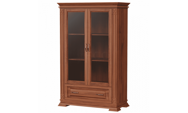 Книжный шкаф Верди 124 из массива