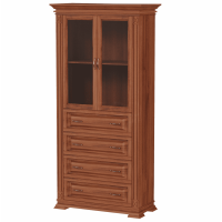 Книжный шкаф Верди 138 из массива