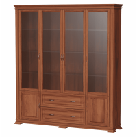 Книжный шкаф Верди 235 из массива