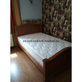 Кровать Европа,цвет коричневый-2