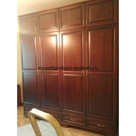 Шкаф по эскизу,цвет старый орех-3