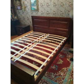 Кровать Лирон,старый орех-3